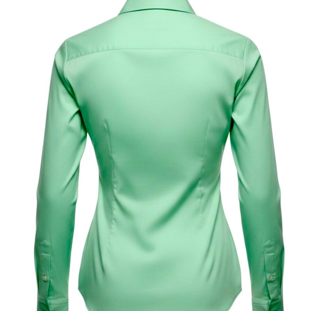 Van Heusen Mint Button-Down Shirt Size Large - Picture 2 of 5